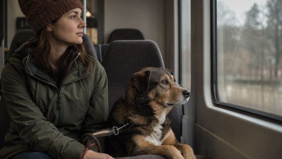 Voyager avec un animal : les règles à connaître dans les trains et bus